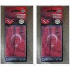 Autokit Magic Dose Asma Ayna Süsü Koku Türk Bayrağı (2 paketi)