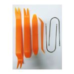 Autoline 6 Parça Trim Teyp Sökme Set (Sökme Aparatları Sert Abs Malzemedir) Teyp, Kapı, Döşeme Sökme Takımı