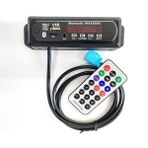 Autoline Mikrofonlu Bluetooth USB Aux Çalar Fiat Marea 1999-2007 Arası Oto Teyp Siyah Renk