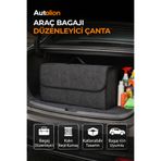 autolion Araba bagaj çantası Oto halı bagaj organizer Alet eşya çantası