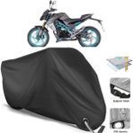 Autolion Cf Moto 150 Nk Motosiklet Branda (Bağlantı, Kilit Uyumlu)-Siyah