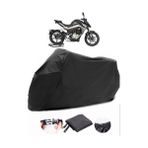 Autolion Cf Moto 250 Nk Siyah Motosiklet Branda Su Geçirmez Dayanıklı Kumaş