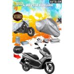 Autolion Honda Pcx Arka Çanta Uyumlu Ultra Koruyucu Motor Branda