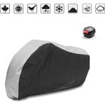 Autolion Motolux Rossi Rs 50 (Gri-Siyah) Motosiklet Brandası Arka Çanta Uyumlu