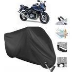 Autolion Suzuki Gsf 1200 Bandit S Motosiklet Branda (Bağlantı, Kilit Uyumlu)-Siyah