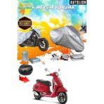 Autolion Vespa Gts 125-300 Arka Çanta Uyumlu Ultra Koruyucu Motor Branda