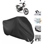 Autolion Yuki Yk 125-7D Apollo Motor Brandası Arka Çanta Uyumlu (Bağlantı, Kilit Uyumlu)-Siyah