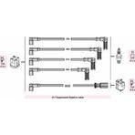 Autolite Buji Ve Bobin Kablosu Uno 70 Sx Carb. 1.4 1994-00 Uno Turbo İe 1.3 1985-92 (1 Tk )