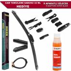 Automars BMW 116 2004-2011 E81-E87 Silecek Seti + Würth Cam Sabunu