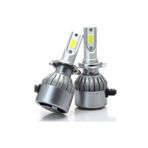 automars H3 Led Xenon Far Ampülü C6 Kasa Şimşek Etkili Beyaz Işık