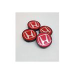 automars Honda Jant Göbeği Kırmızı 58-55mm 4'lü Set 894564654594