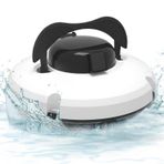 Automatic Pool Cleaner, Pool Vacuum for Above Ground Pools Powerful Suction Rechargeable Battery, Lasts 110 Mins, for Pool Surface Up to 85 Sq