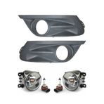 AUTOMAXIPARTS Renault Fluence 2013 Sonrası Sis Farı Ve Sis Far Çerçevesi Takımı Sağ Sol (ampullü)