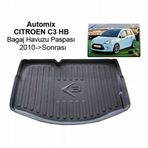 Automix Citroen C3 HB 2010 Sonrası Bagaj Havuzu