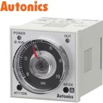 Autonics AT11DN ,48X48MM 24V..220VAC/DC KONTAK-2A2K Yuvarlak-11-Pin Zaman Röle - 0 - Siyah