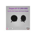 AutoPit 3D PEUGEOT 307 CC (2003–2009) UYUMLU ARKA TAMPON ÇEKİ DEMİRİ KAPAĞI