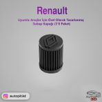 AutoPit 3D Renault Araçlar Için Özel Olarak Tasarlanmış Lastik Subap Kapağı (5'li Paket)