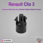 AutoPit 3D Renault Clıo 3 Uyumlu Debriyaj Ana Silindiri Bilyalı Mafsal Yuvası