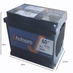 Autopro (İnci Akü Güvencesiyle) 12V 60Ah (490Aen)