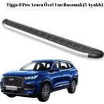 Autostep Chery Tiggo 8 Pro Araca Özel 3 Ayaklı Yan Basamak