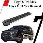 Autostep Chery Tiggo 8 Pro Max Alüminyum Araca Özel Yan Basamak 2021 Sonrası