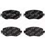 AUTOTECH ÖN FREN BALATASI RENAULT MEGANE 4 2015 TÜM MOTOR TİPLERİ G:129MM Y:58.4 MM K:18MM 410603407R WVA22610 410605929R