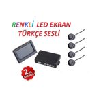 Autoware Lcd Ekranlı Sesli Ve Bipli Park Sensörü