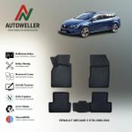 AutoWeller Renault Megane 3 2009-2016 Havuzlu Paspas | Station Wagon - Siyah