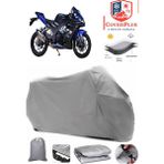 Autozel Arora AR450 Motor Brandası Gri Motorsiket Brandası Motor Örtüsü Çadır Su Geçirmez Motosiklet Kılıfı Motor Brandası - Gri- Arka Çanta UYUMSUZ