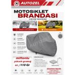 Autozel Arora Freedom 50 Uyumlu Miflonlu Motosiklet Brandası,motor Örtüsü Branda,motosiklet Kılıfı - Arka Çanta VAR