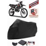 Autozel Asya Rx 250 Cross Motor Brandası Siyah Motorsiket Brandası Motor Örtüsü Çadır Su Geçirmez Motosiklet Kılıfı Motor Brandası - Siyah- Arka Çanta UYUMSUZ