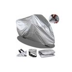 Autozel Belderia Bd 125 Gri Su Geçirmez Miflonlu Koruyucu Motosiklet Brandası