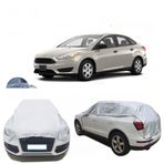 Autozel Ford Focus 3 Sedan Araba Koruyucu Yarım Miflonlu Oto Brandası