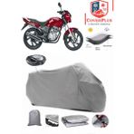 Autozel Kanuni Puma 150 Motor Brandası Gri Arka Çanta Uyumlu Motorsiket Brandası Motor Örtüsü Çadır Su Geçirmez Motosiklet Kılıfı Motor Brandası - Gri- Arka Çanta UYUMLU