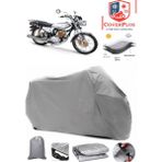 Autozel Kuba Çita 180R Gold Motor Brandası Gri Motorsiket Brandası Motor Örtüsü Çadır Su Geçirmez Motosiklet Kılıfı Motor Brandası - Gri- Arka Çanta UYUMSUZ
