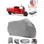 Autozel Kuba Pikap 200 Motor Brandası Gri Motorsiket Brandası Motor Örtüsü Çadır Su Geçirmez Motosiklet Kılıfı Motor Brandası - Gri- Arka Çanta UYUMSUZ