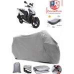 Autozel Kymco Agility 125 Motor Brandası Gri Motorsiket Brandası Motor Örtüsü Çadır Su Geçirmez Motosiklet Kılıfı Motor Brandası - Gri- Arka Çanta UYUMSUZ