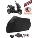 Autozel Kymco Krv 200 Motor Brandası Siyah Motorsiket Brandası Motor Örtüsü Çadır Su Geçirmez Motosiklet Kılıfı Motor Brandası - Siyah- Arka Çanta UYUMSUZ