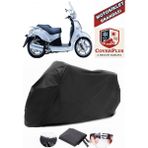 Autozel Kymco People 250 Motor Brandası Siyah Motorsiket Brandası Motor Örtüsü Çadır Su Geçirmez Motosiklet Kılıfı Motor Brandası - Siyah- Arka Çanta UYUMSUZ