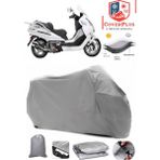Autozel Mondial 250 Jet Max Motor Brandası Gri Motorsiket Brandası Motor Örtüsü Çadır Su Geçirmez Motosiklet Kılıfı Motor Brandası - Gri- Arka Çanta UYUMSUZ