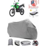 Autozel Mondial X-Treme Moto Cross Motor Brandası Gri Motorsiket Brandası Motor Örtüsü Çadır Su Geçirmez Motosiklet Kılıfı Motor Brandası - Gri- Arka Çanta UYUMSUZ