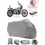 Autozel Regal Raptor Daytona 350 Motor Brandası Gri Motorsiket Brandası Motor Örtüsü Çadır Su Geçirmez Motosiklet Kılıfı Motor Brandası - Gri- Arka Çanta UYUMSUZ