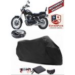 Autozel Regal Raptor Dd 250E-9 Motor Brandası Siyah Arka Çanta Uyumlu Motorsiket Brandası Motor Örtüsü Çadır Su Geçirmez Motosiklet Kılıfı Motor Brandası - Siyah- Arka Çanta UYUMLU