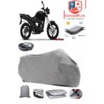 Autozel Regal Raptor Dd Spt 350 Motor Brandası Gri Arka Çanta Uyumlu Motorsiket Brandası Motor Örtüsü Çadır Su Geçirmez Motosiklet Kılıfı Motor Brandası - Gri- Arka Çanta UYUMLU