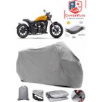Autozel Regal Raptor Pilder 250 Motor Brandası Gri Motorsiket Brandası Motor Örtüsü Çadır Su Geçirmez Motosiklet Kılıfı Motor Brandası - Gri- Arka Çanta UYUMSUZ