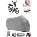 Autozel Salcano Spider 100 Motor Brandası Gri Motorsiket Brandası Motor Örtüsü Çadır Su Geçirmez Motosiklet Kılıfı Motor Brandası - Gri- Arka Çanta UYUMSUZ