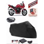 Autozel Suzuki Gsf 600 Bandit S Motor Brandası Siyah Arka Çanta Uyumlu Motorsiket Brandası Motor Örtüsü Çadır Su Geçirmez Motosiklet Kılıfı Motor Brandası - Siyah- Arka Çanta UYUMLU