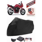 Autozel Suzuki Gsf 600 Bandit S Motor Brandası Siyah Motorsiket Brandası Motor Örtüsü Çadır Su Geçirmez Motosiklet Kılıfı Motor Brandası - Siyah- Arka Çanta UYUMSUZ