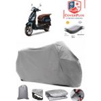 Autozel Sym Fiddle Iıı 125 Motor Brandası Gri Motorsiket Brandası Motor Örtüsü Çadır Su Geçirmez Motosiklet Kılıfı Motor Brandası - Gri- Arka Çanta UYUMSUZ