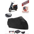 Autozel Sym Fiddle Iıı 125 Motor Brandası Siyah Arka Çanta Uyumlu Motorsiket Brandası Motor Örtüsü Çadır Su Geçirmez Motosiklet Kılıfı Motor Brandası - Siyah- Arka Çanta UYUMLU